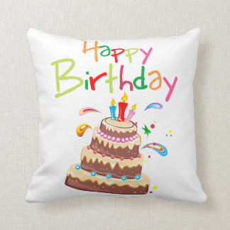 Cake Happy Birthday Kussen