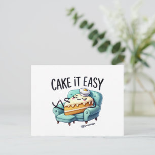Cake It Easy - Ontspannende taart Briefkaart