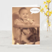 Cake Kaart (Gele Bloem)