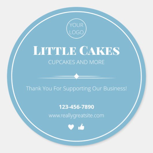 Cake Labels, Cookie Labels, Yogurt Labels (Voorkant)