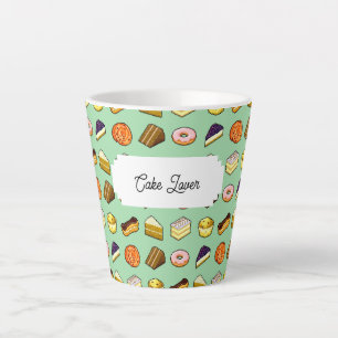 Cake Lover Delicious Cakes & Pastries Patroon Latte Mok