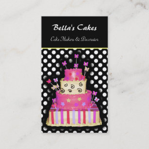 Cake makers visitekaartjes