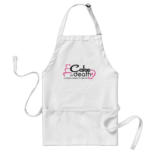 Cake of Death Apron Standaard Schort (Voorkant)