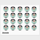 Cake Poppen Cupcake Bakkerij Box Seals Ronde Sticker (Vel)