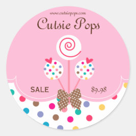 Cake Poppen Stickers Bakkerij Schattigee Stippen R