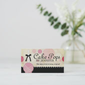 Cake Poppen Visitekaartjes (Staand voorkant)