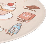 Cake recept snijplank (Hoek)