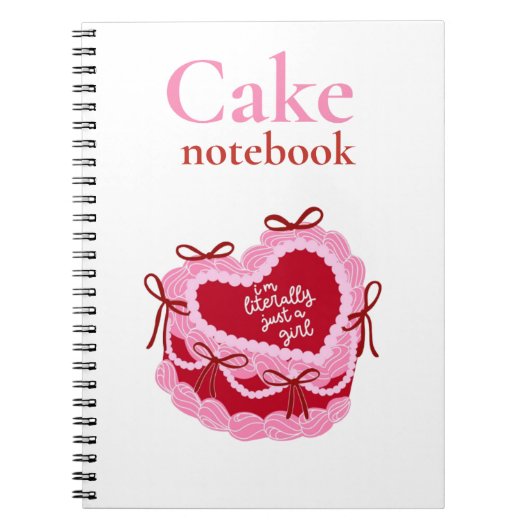 Cake Recipe Journal for Baking Lovers (Devant)