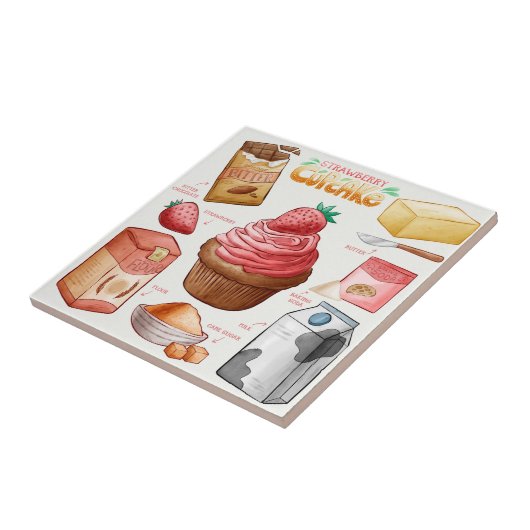 Cake Recipe Tegeltje (Zijkant)