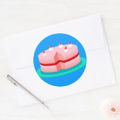 Cake Ronde Sticker (Envelop)