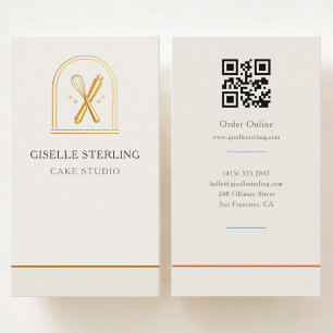 Cake Studio QR-code Visitekaartje