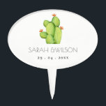 CAKE TOPPER DÉSERT D'EAU VERTE MONOGRAMME DE FLEURS CACTUS<br><div class="desc">Si vous avez besoin d'une personnalisation ou d'autres éléments correspondants,  n'hésitez pas à me contacter à l'adresse yellowfebstudio@gmail.com</div>