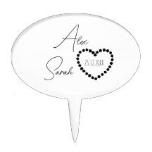 Mariage personnalisé avec coeur Couples Anniversai