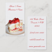 Cake Visitekaartje (Voorkant / Achterkant)