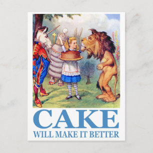 CAKE ZAL HET BETER MAKEN BRIEFKAART
