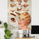cakeekkoekjes cakkerkoekjes poster (Thuiskantoor)