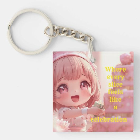 Cakemaker Sleutelhanger (Voorkant)