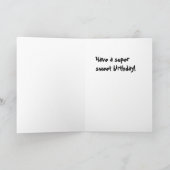 Cakenstein ! Carte d'anniversaire (Intérieur)