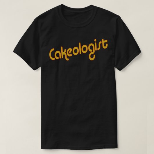 cakeoloog t-shirt (Design voorkant)