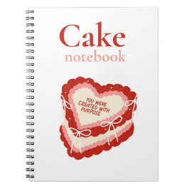 Cakerecepten notitieboek voor thuis bakkers