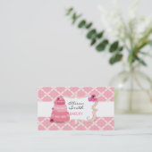 Cakes Bakery Business Cards Visitekaartje (Staand voorkant)