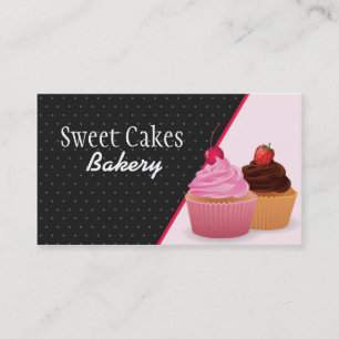 Cakes Bakery Sweet Behandelt Visitekaartje