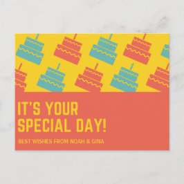 Cakes Birthday Briefkaart