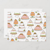 Cakes Briefkaart (Voorkant / Achterkant)