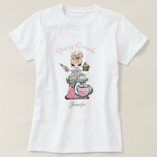 Cakes Cookie Bakery Logo, Bakery Branding Business T-shirt