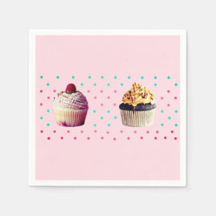 Cakes & Stippen Kleurrijke servetten
