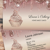 Cakes & Sweets Cupcake Home Bakery Drift Gold Visitekaartje