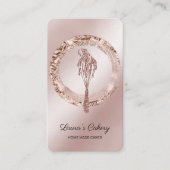 Cakes & Sweets Cupcake Home Bakery Driping Whisk Visitekaartje (Voorkant)