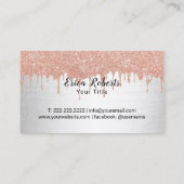 Cakes & Sweets Cupcake Home Bakery Moderne Drivers Visitekaartje (Achterkant)