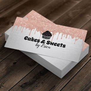 Cakes & Sweets Cupcake Home Bakery Moderne Drivers Visitekaartje