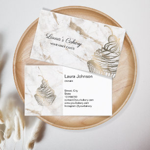 Cakes & Sweets Cupcake Home Bakery Rustige Vintage Visitekaartje