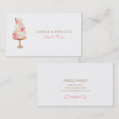 Cakes & Sweets Custom Visitekaartje (Voorkant / Achterkant)