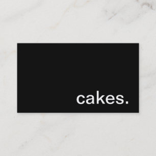 Cakes Visitekaartje