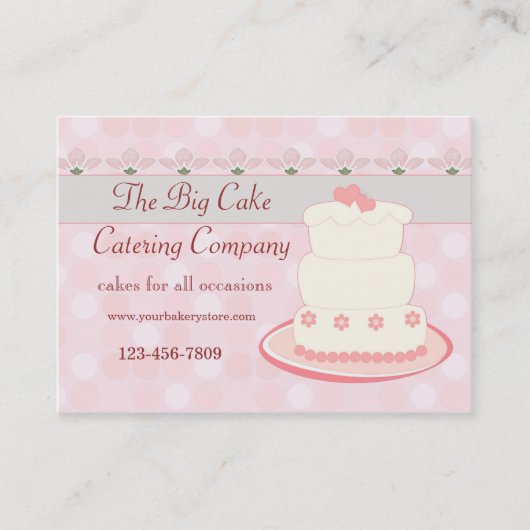 Caketers Visitekaartje (Voorkant)