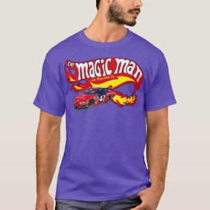 Cal Naughton Jr Het Magic Man HOT FLAMES T-shirt