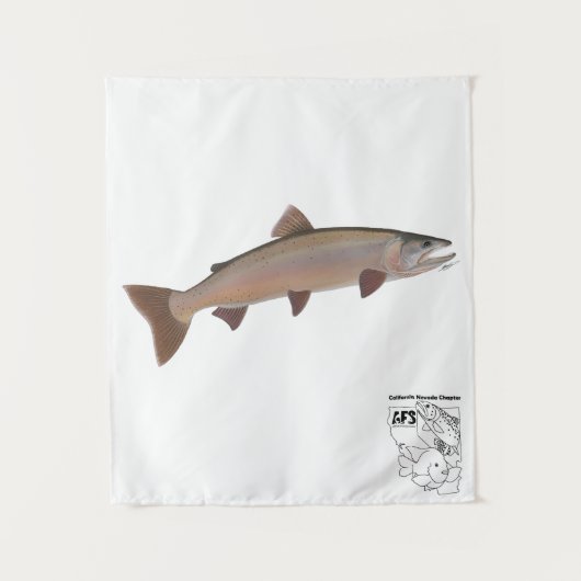 Cal-Neva AFS fish shirt-Support studentensubeenhed Wandkleed (Voorkant)