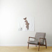 Cal-Neva AFS fish shirt-Support studentensubeenhed Wandkleed (In Situ (horizontaal))