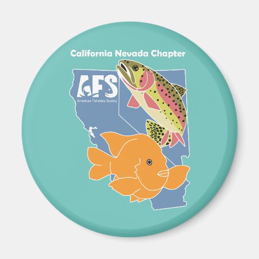 Cal-Neva AFS magnet Magneet (Voorkant)