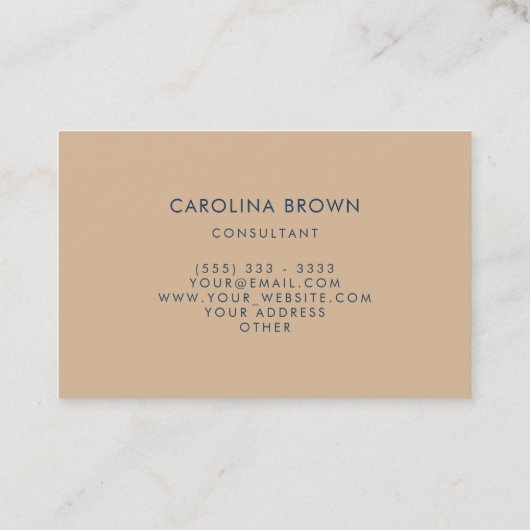 Cal Poly Pomona Carte de visite vert (Dos)