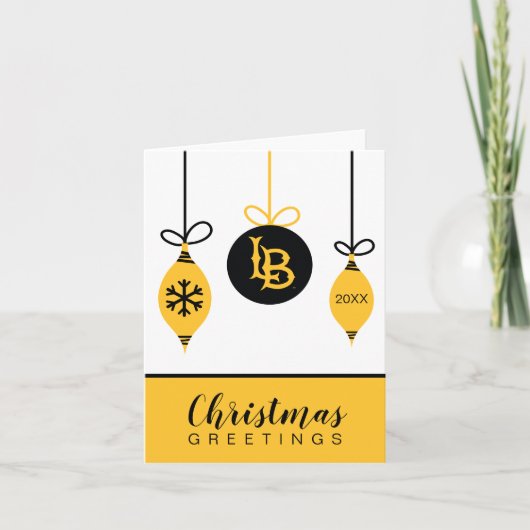 Cal State Long Beach Feestdagen Kaart (Voorkant)