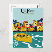 Cala Figuera, Mallorca, Spanje Briefkaart (Voorkant / Achterkant)