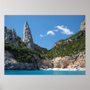 Cala Goloritze beach, Sardinia poster