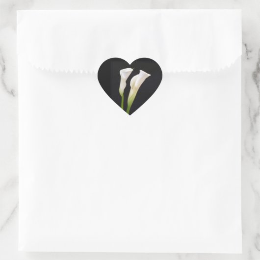 CALA LILY ENVELOPE SEAL STICKER (Sac)