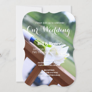 Cala Lily Wedding Invitation Kaart