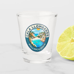 Cala Llombards Spanje Shot Glas