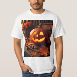 Calabaza de Halloween: Diseño Espeluznante y Diver T-shirt